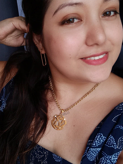 Aretes de Acero Quirúrgico Clip Doré