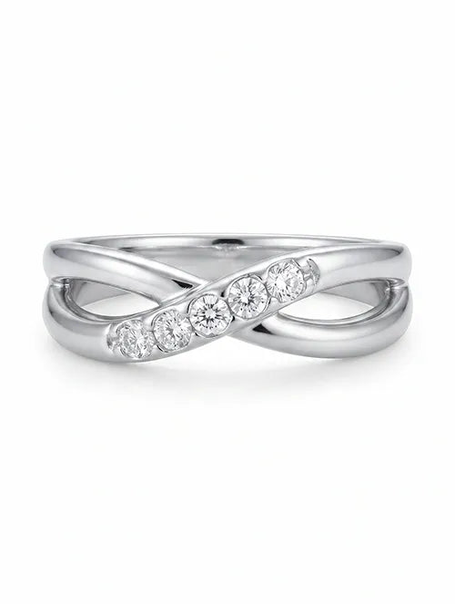 Anillo Estelar de Acero Quirúrgico 316L Waterproof con Cristales | Steelo Joyas