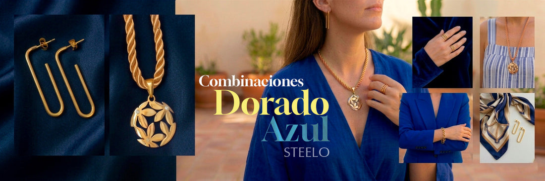 Combinaciones de Outfits Azules con Joyas Doradas: Elegancia y Frescura para Cada Estación