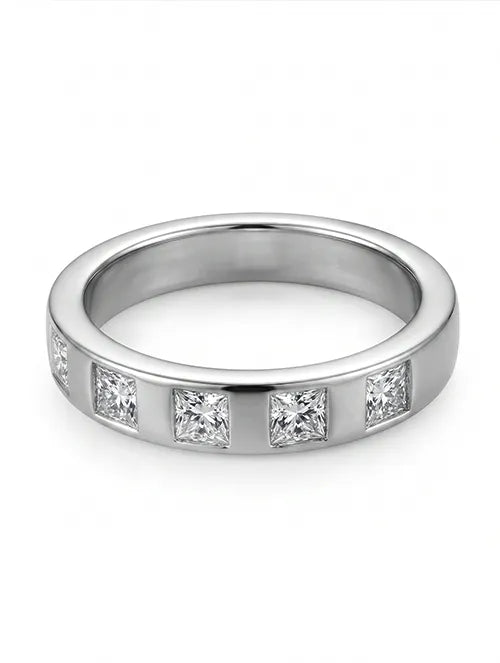 Anillo Cintillo de Acero Quirúrgico 316L Waterproof | Steelo Joyas