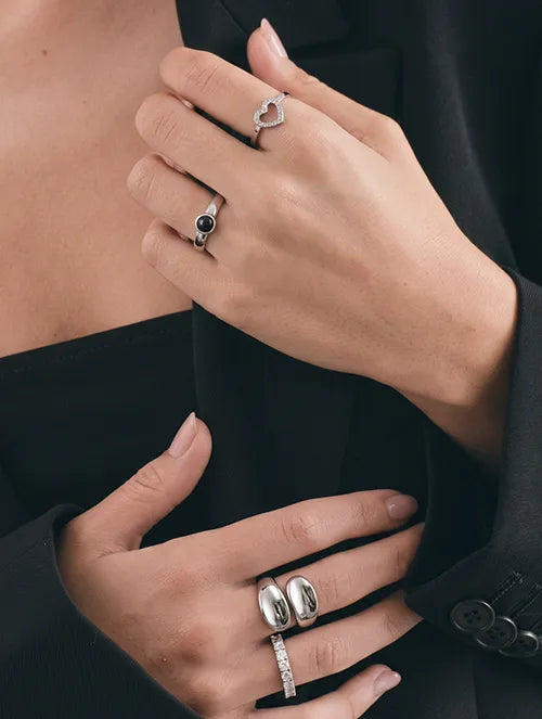 Anillo Santis de Acero Quirúrgico 316L Waterproof | Steelo Joyas
