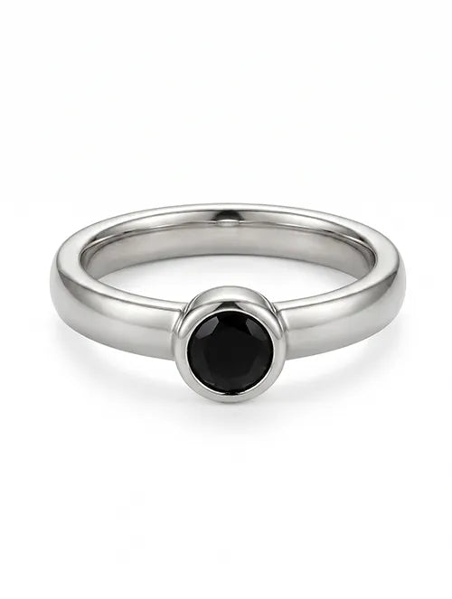Anillo Santis de Acero Quirúrgico 316L Waterproof | Steelo Joyas