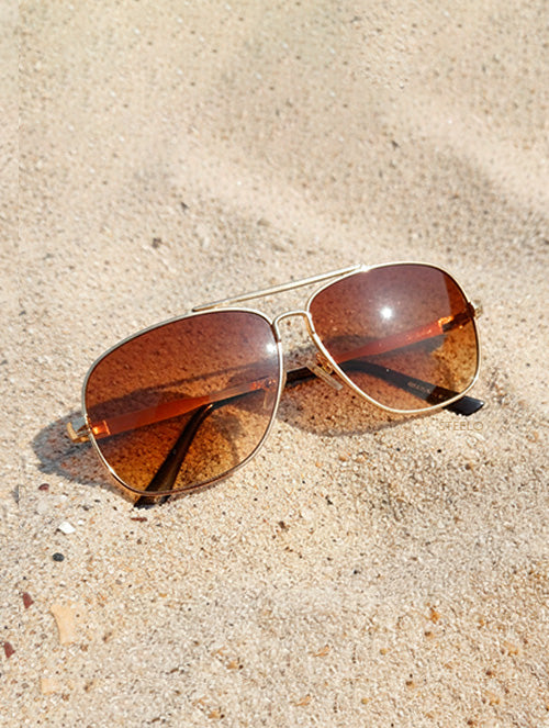 Lentes de Sol Amely Dorado