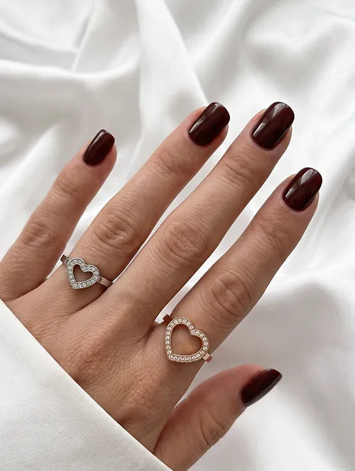 Dúo Anillos Core Rose + Acero Quirúrgico 316L | Steelo Joyas