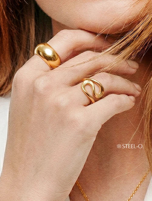 Anillo Olas Doré