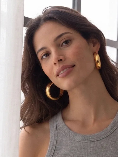 Argollas Gitana Dorado