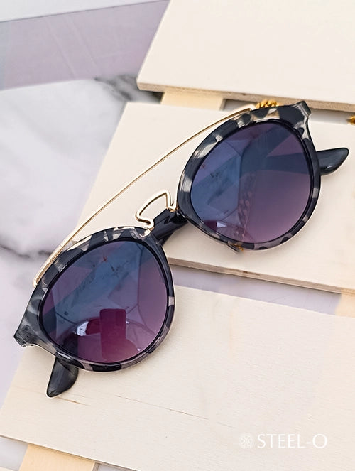 Lentes de Sol Print Negro