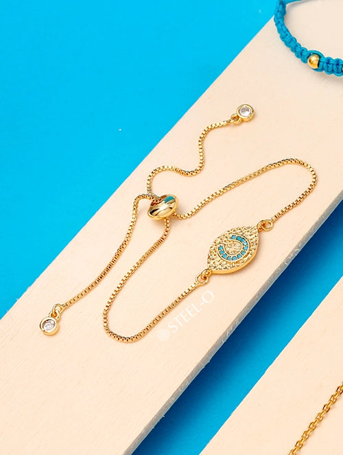 Pulsera Dorada Herraje