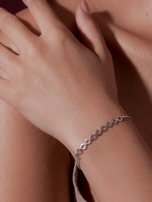 Set de 2 Pulseras de Plata 925
